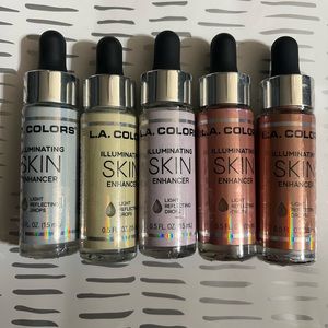 L.A. Colors 5 pack illuminating skin enhancers!